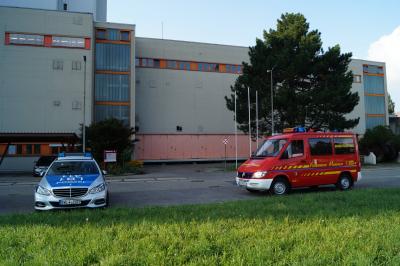 Brandmelderalarm im Energie- und Technologiepark in Marbach